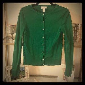 Loft Green Cardigan